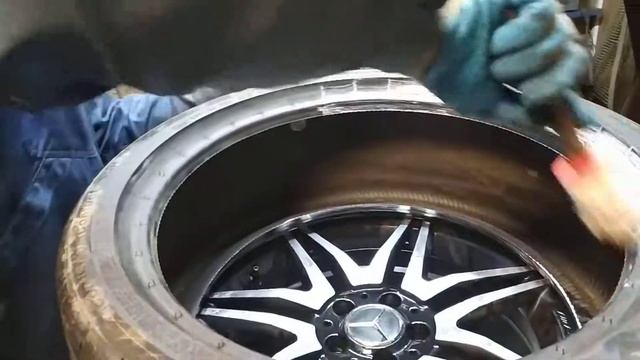 Переобуваем 35-й профиль Run flat смотреть онлайн