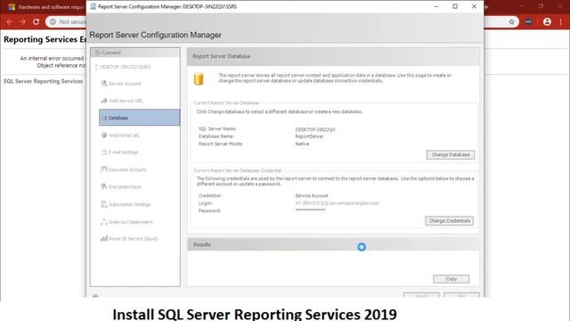 Install and Configure SQL Server Reporting Services 2019 смотреть онлайн