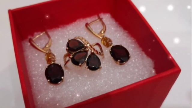 КОЛЬЦО С ГРАНАТОМ? NewGold?? Гранат Альмандин?❤ #49? смотреть онлайн