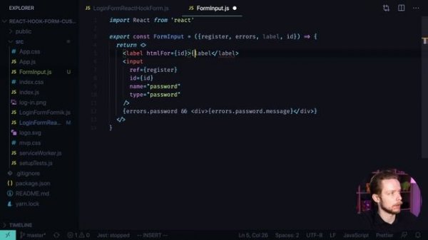 React Hook Form Tutorial - How to Create a Custom Input