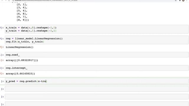 #27: Scikit-learn 24:Supervised Learning 2: Ordinary Least Squares, LinearRegression смотреть онлайн