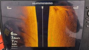 ЭХОЛОТ HUMMINBIRD HELIX 12 G3 - КАК ВИДИТ РЫБУ