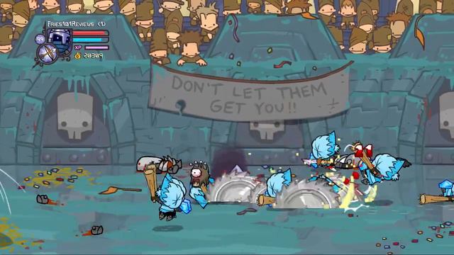 FriesPlays: Castle Crashers Bonus #5 - Icy Arena (Fries101Reviews) смотреть онлайн
