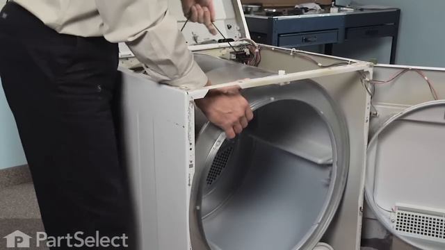 Dryer Repair- Replacing the Dryer Drum Belt (Frigidaire Part# 134503600) смотреть онлайн