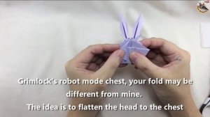 Paper Dinosaur Transformers, Grimlock (Generation 1)