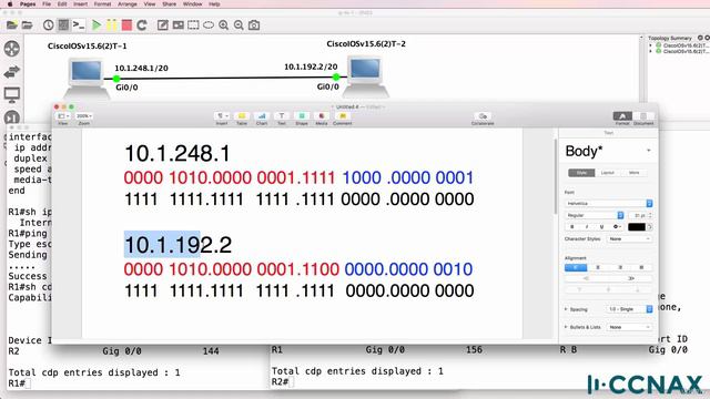 3 CCNA IP addressing and subnetting. Can these hosts ping each other смотреть онлайн