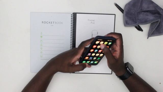 Rocketbook Smart Reusable Notebook Unboxing смотреть онлайн