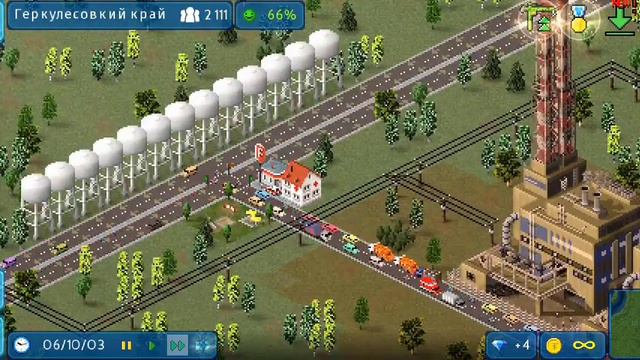 Theo Town игра в духе Transport Fever 2. #1