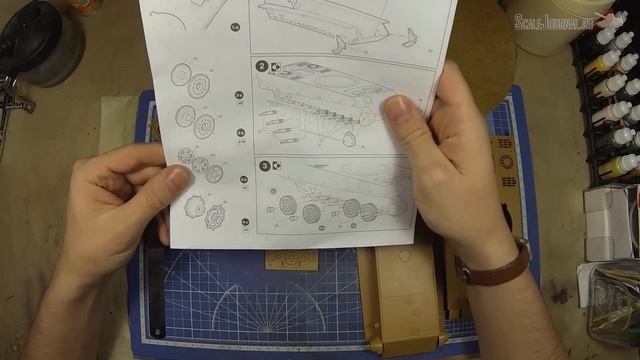 «Buddy build» Королевский тигр, часть 1 – выбор прототипа, начало стройки смотреть онлайн