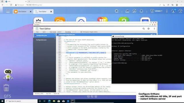 MicroDicom DICOM Viewer And Orthanc DICOM Server On QNAP. Perfect Combination.