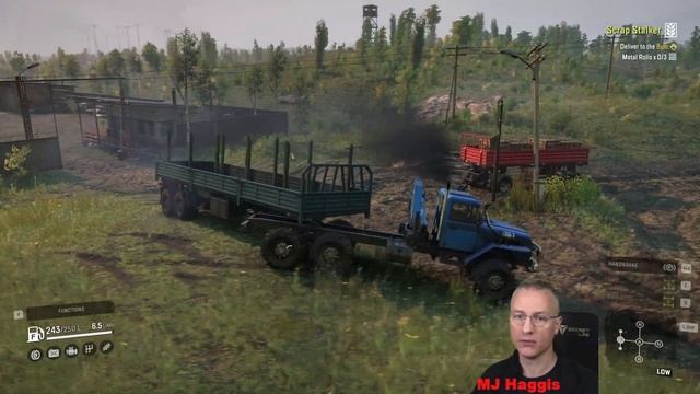 Snowrunner Ep 361 S8 "Scrap Stalker" смотреть онлайн