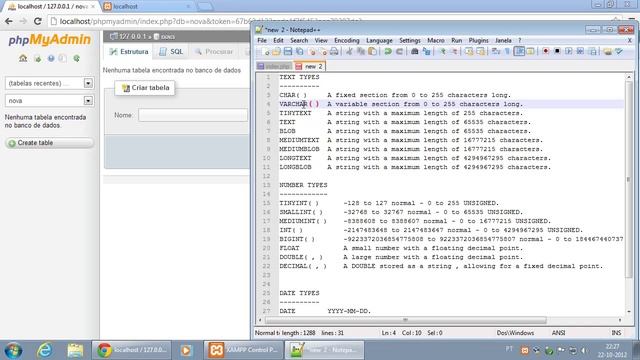 116 MySQL Data Types смотреть онлайн