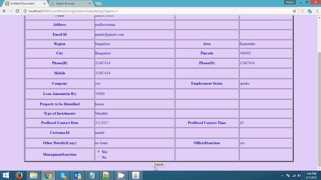 loan monitoring system Java Project with Oracle смотреть онлайн