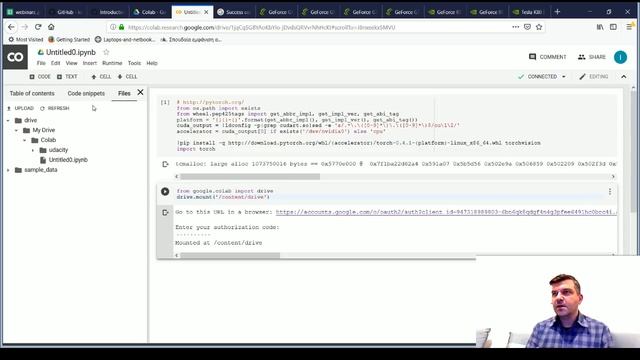 Introduction to Google Colab for Pytorch Users смотреть онлайн
