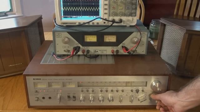 Vintage Yamaha Stereo Natural sound CR-2020 1970's Receiver Demo смотреть онлайн