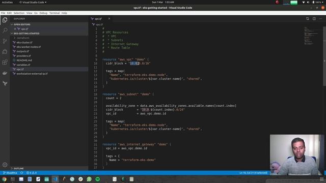 [ Kube 77 ] AWS EKS Kubernetes cluster provisioning using Terraform смотреть онлайн