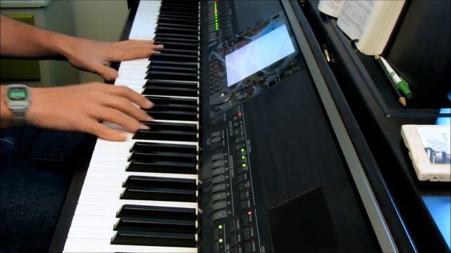 Oh How I Love Jesus - piano instrumental hymn with lyrics смотреть онлайн