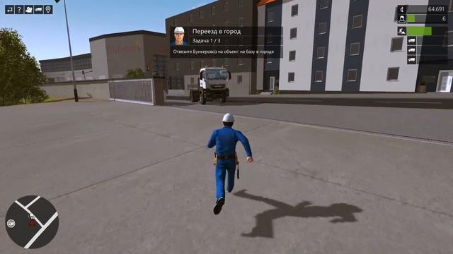 Construction Simulator 2015 симулятор строителя прохождение 7 Переезд с приключением