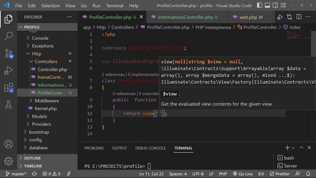 13- Blade layout section , yield laravel darija смотреть онлайн
