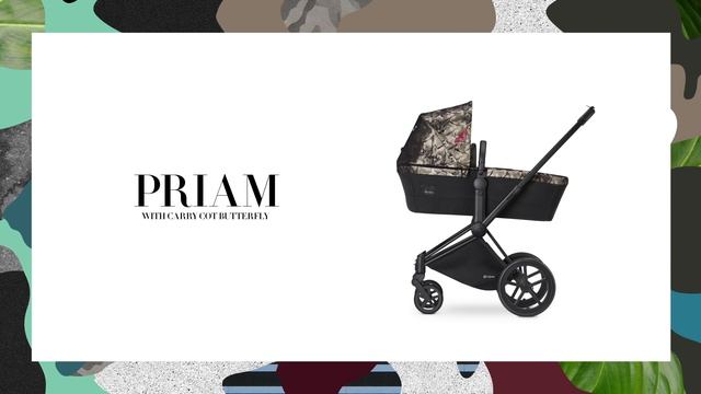 CYBEX Travel system Butterfly PRIAM with Carry Cot смотреть онлайн