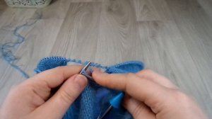 Азиатский росток спицами. Два способа вязания и схема. Вяжем спицами.