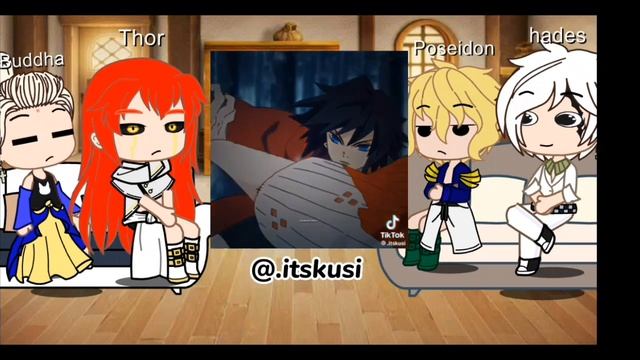 record of Ragnarok react to posiedon son as giyu tomioka|gacha nox смотреть онлайн