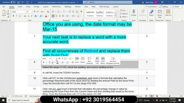 Exp22_Excel_AppCapstone_Intro_Collection | Exp22 Excel AppCapstone Intro Collection | Complete Solv