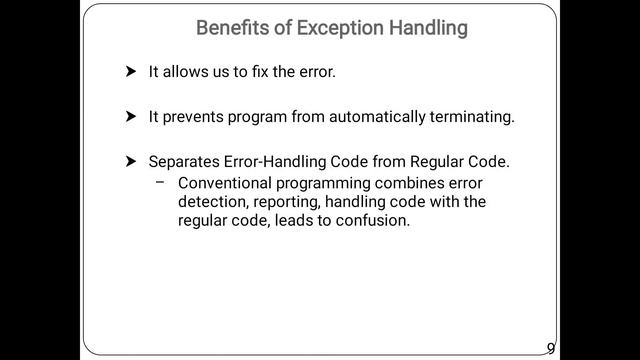 exception and errors in java смотреть онлайн