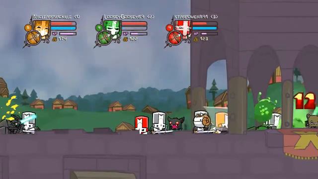 Castle Crashers w/Friends смотреть онлайн
