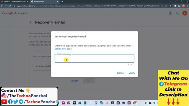 How to Add Recovery Email in Google Account 2023 | Add Recovery Email Id in Gmail ID in Hindi 2023 смотреть онлайн