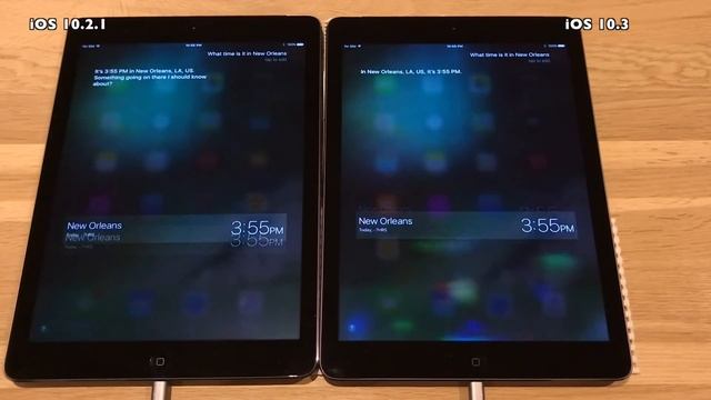 iPad Air : iOS 10.3 with APFS (Build 14E277) vs iOS 10.2.1 Performance Test смотреть онлайн