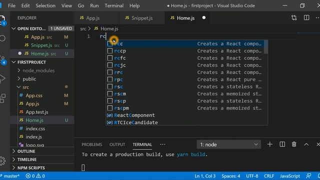 #15 Class Components using Code Snippets смотреть онлайн