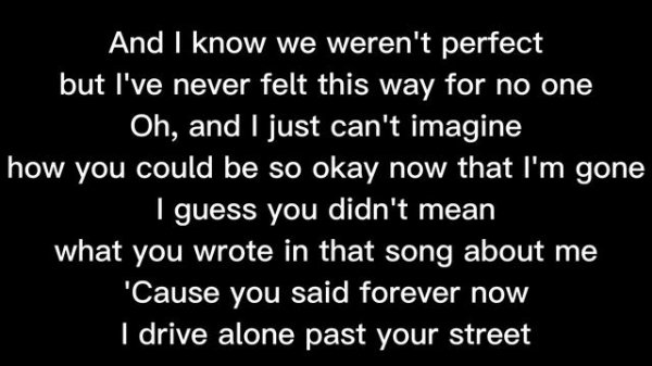 Olivia Rodrigo - drivers license (Lyrics)