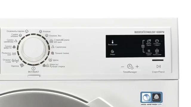 Electrolux Стиральная машина с сушкой EWW51696SWD смотреть онлайн