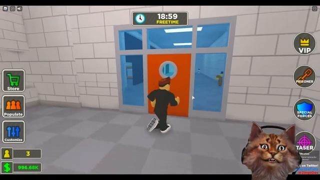 Огромная тюрьма Роблокс Jail Tycoon ? смотреть онлайн