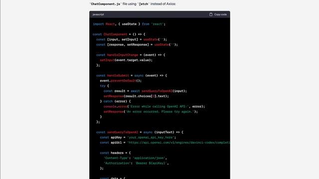 Using ChatGPT Plus to generate Next.js code that talks to OpenAI APIs - Part 1 смотреть онлайн