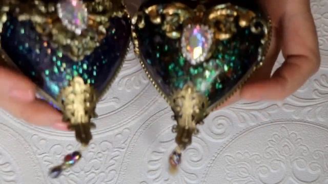 Новогодние игрушки "Галактика". Бесплатный мк приглашение декупаж Наталья Большакова смотреть онлайн