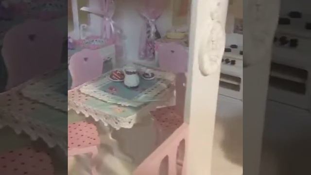 кукольный домик с мебелью Шебби шик смотреть онлайн
