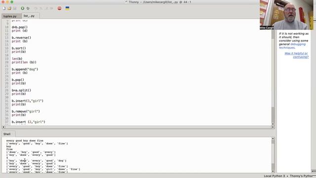 Python Lists (part II) смотреть онлайн