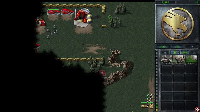 Command & Conquer Remastered - GDI Mission 5A - RESTORING POWER UKRAINE WEST (Hard) смотреть онлайн