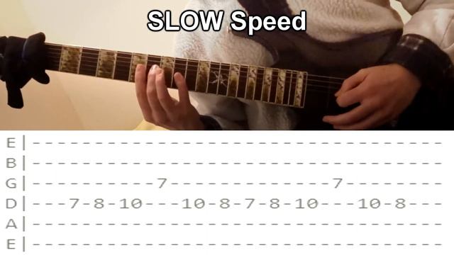 Riff Of The Day #31 *LEFT HANDED* RIFF LIKE PAUL GILBERT!