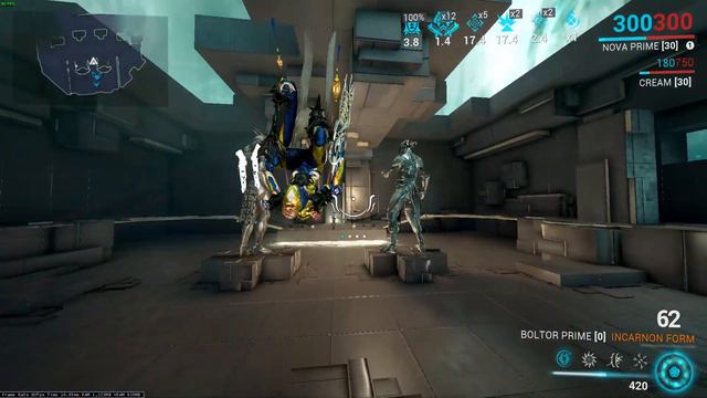 Warframe Testing Boltor incar vs Torid incar смотреть онлайн