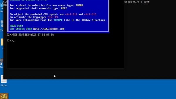 How to install DosBox and run Old DOS Applications and Games on Windows 10