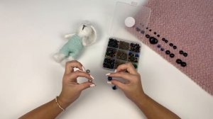 Как крепить глаза к игрушке/мини обзор