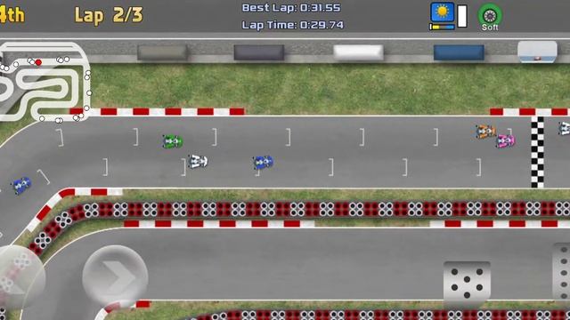 Ultimate Racing 2D Gameplay смотреть онлайн