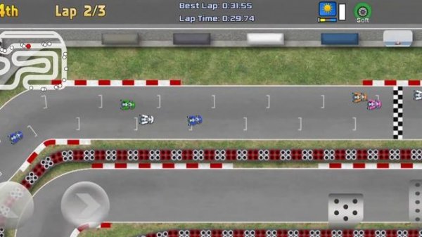 Ultimate Racing 2D Gameplay