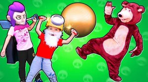 Бравл Старс в реальной жизни. БРОУБОЛ (пародия)