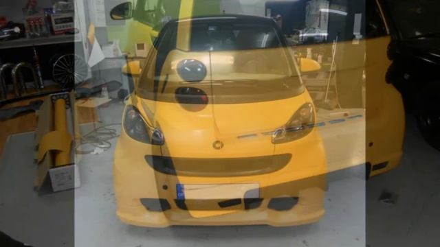 Smart fortwo Wrapping Oracal Black/Orange Matte смотреть онлайн