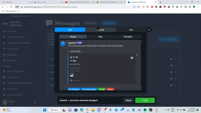 How to make working slash commands with Sapphire! (Walk-through) смотреть онлайн