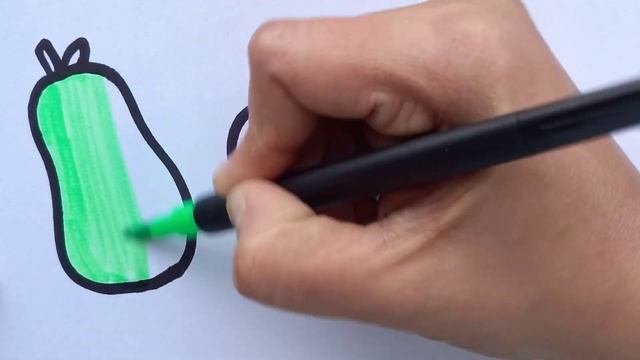 Сурет салу жемістер. How to draw fruits. Bolalar uchun meva rasm chizish смотреть онлайн